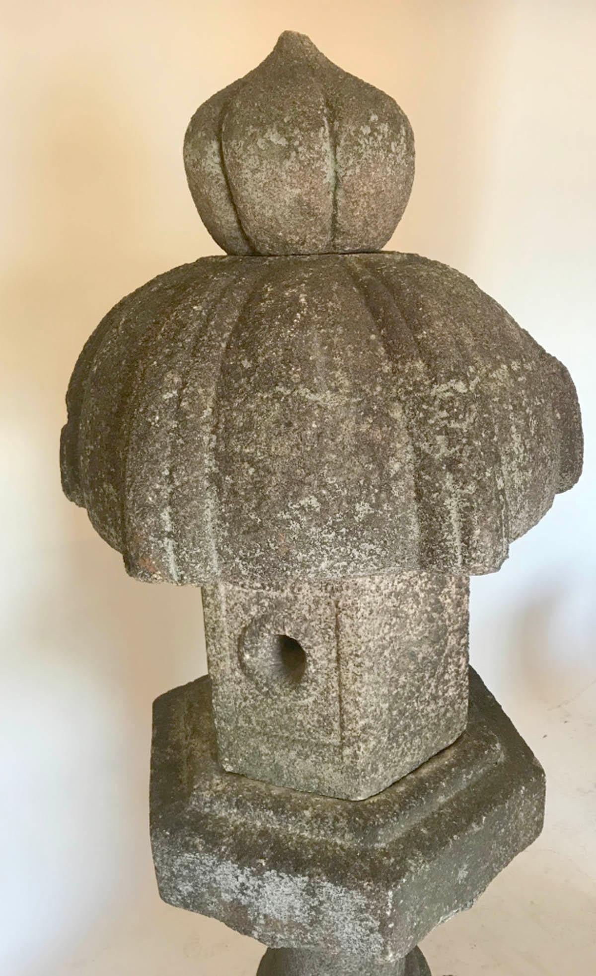 19th Century Temple Stone Lantern 8