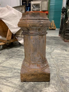 19th Century Terra Cotta Chimney