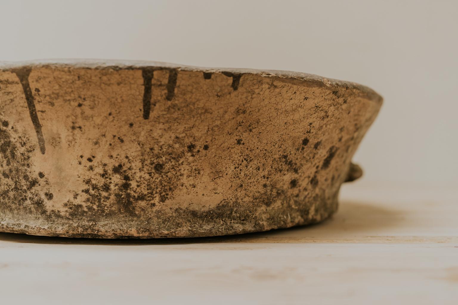 Moroccan 19th Century Terracotta Bowl