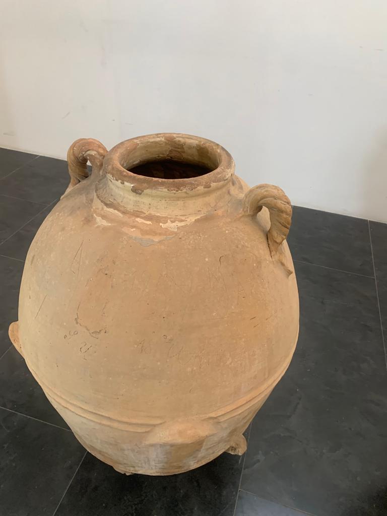 Terracotta Vasi di terracotta del XIX secolo, set di 2 in vendita
