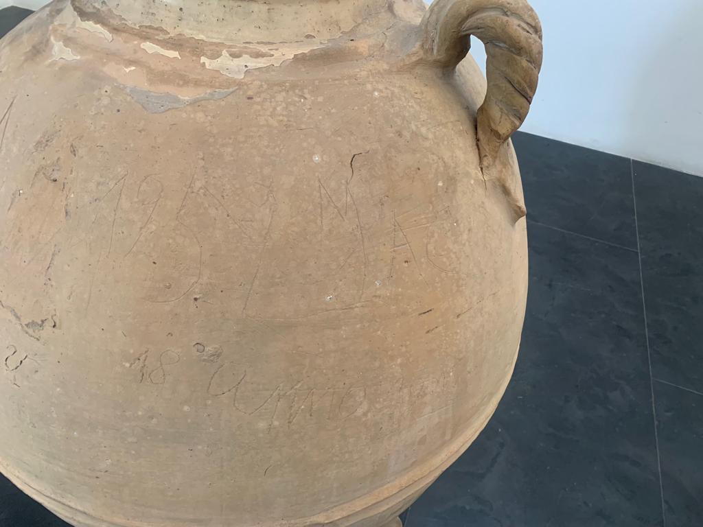 Vasi di terracotta del XIX secolo, set di 2 in vendita 2