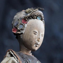 19th Century Terracotta Orpah Puppet