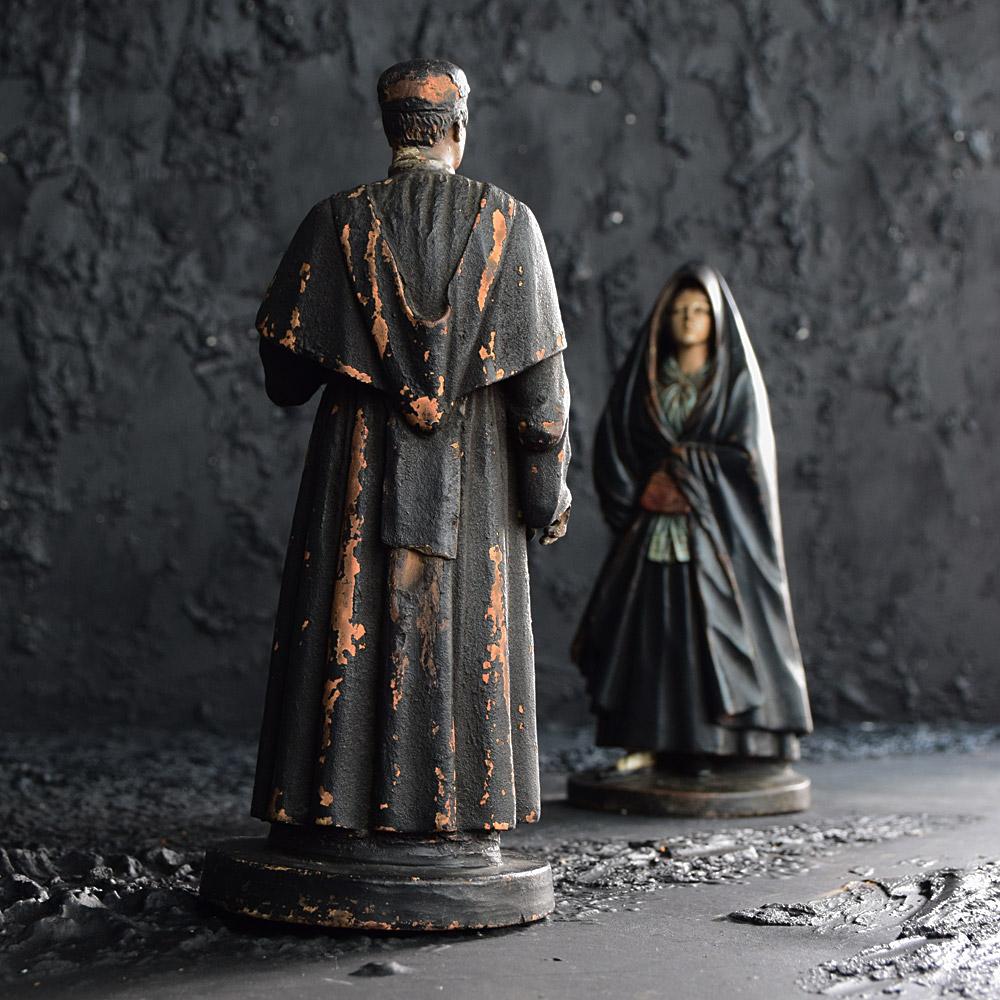 Portugais Figurines portugaises en terre cuite du 19e siècle en vente