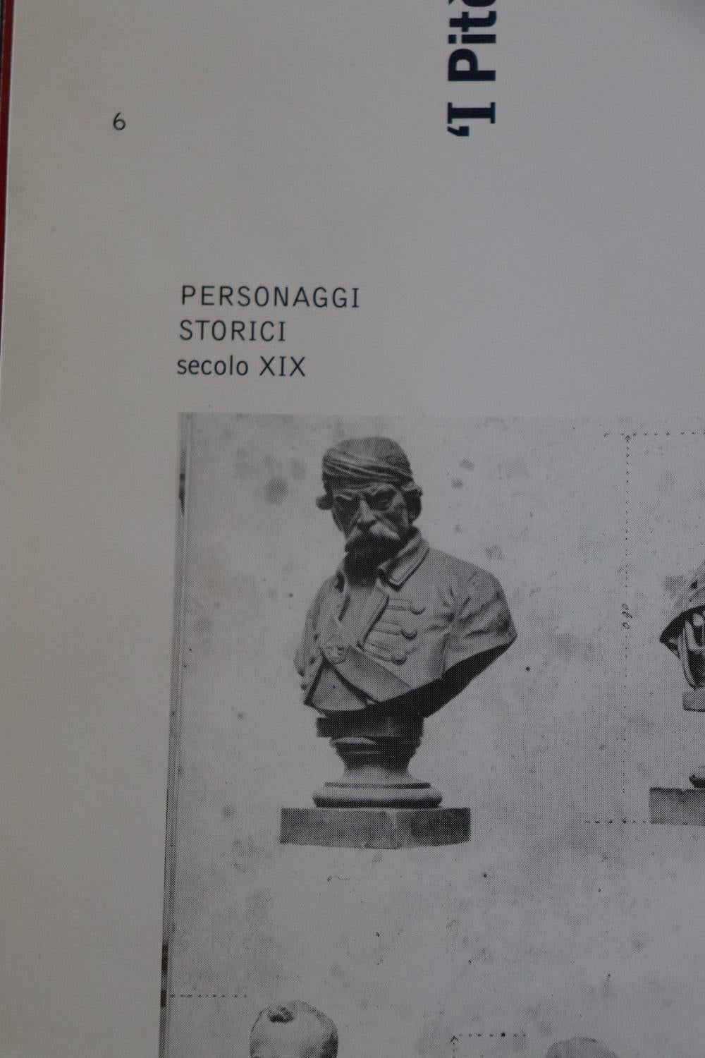 19th Century Terracotta Sculpture Portrait of Pietro Micca Brave Italian Soldier 12