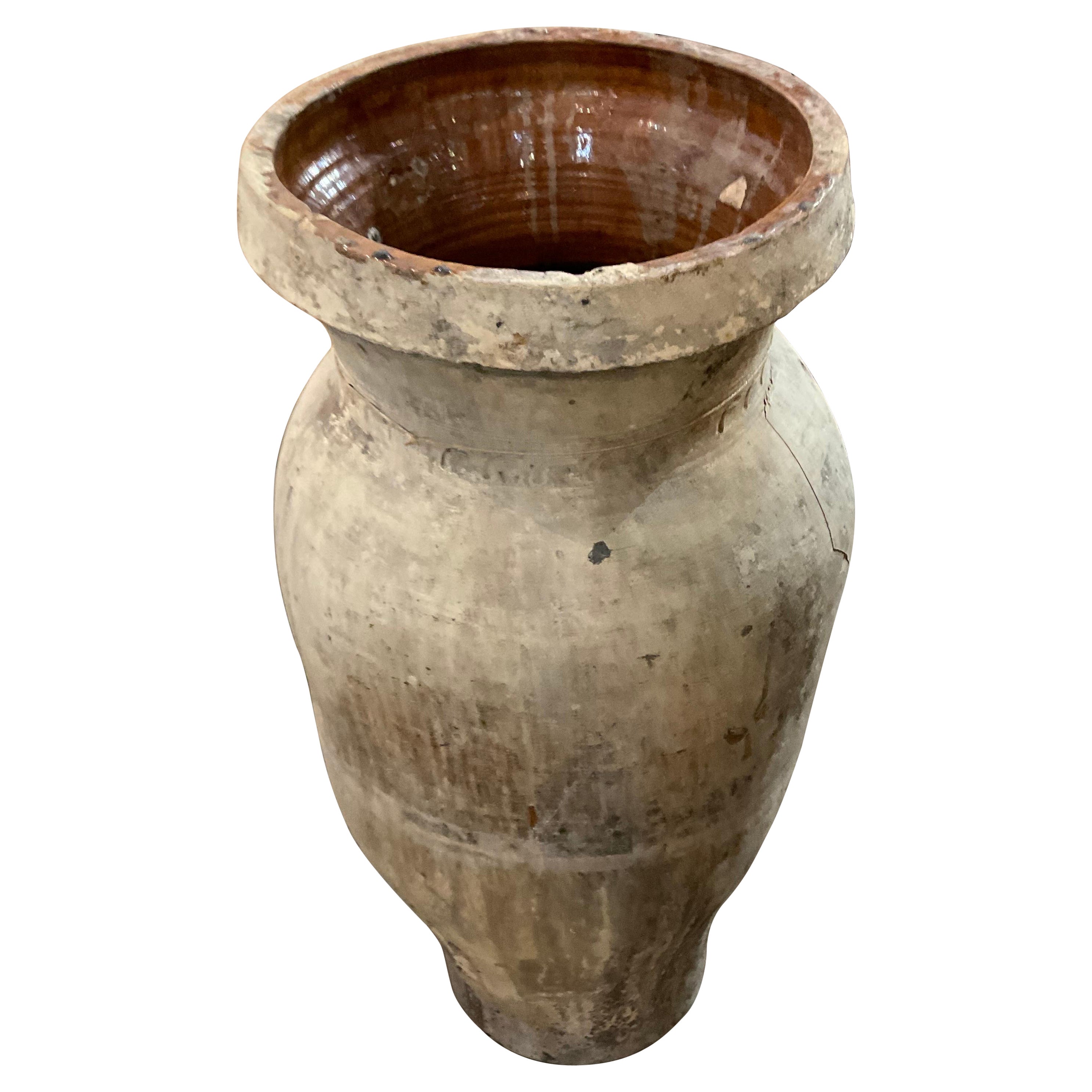 19th Century Terracotta Spanish Vessel