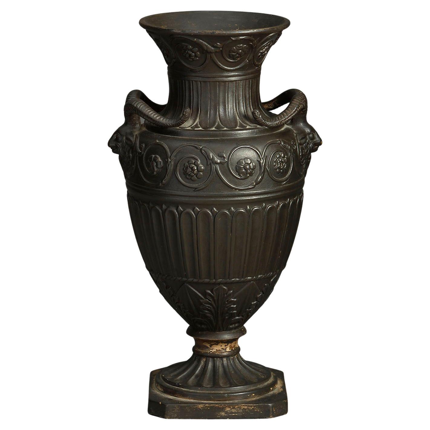 19th Century Terracotta Urn in The Classical Taste