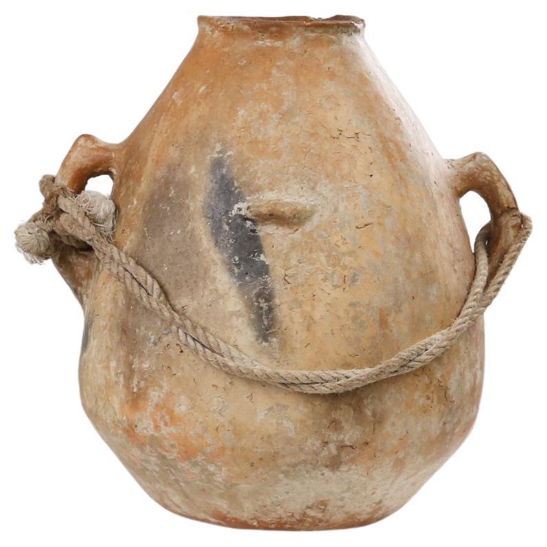 19th century terracotta vase For Sale
