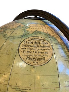 19th Century Terrestrial Globe