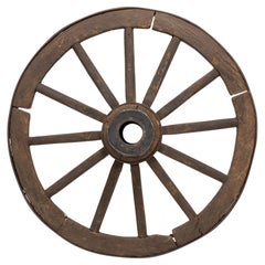 Antique 19th Century Texas Wagon Wheel