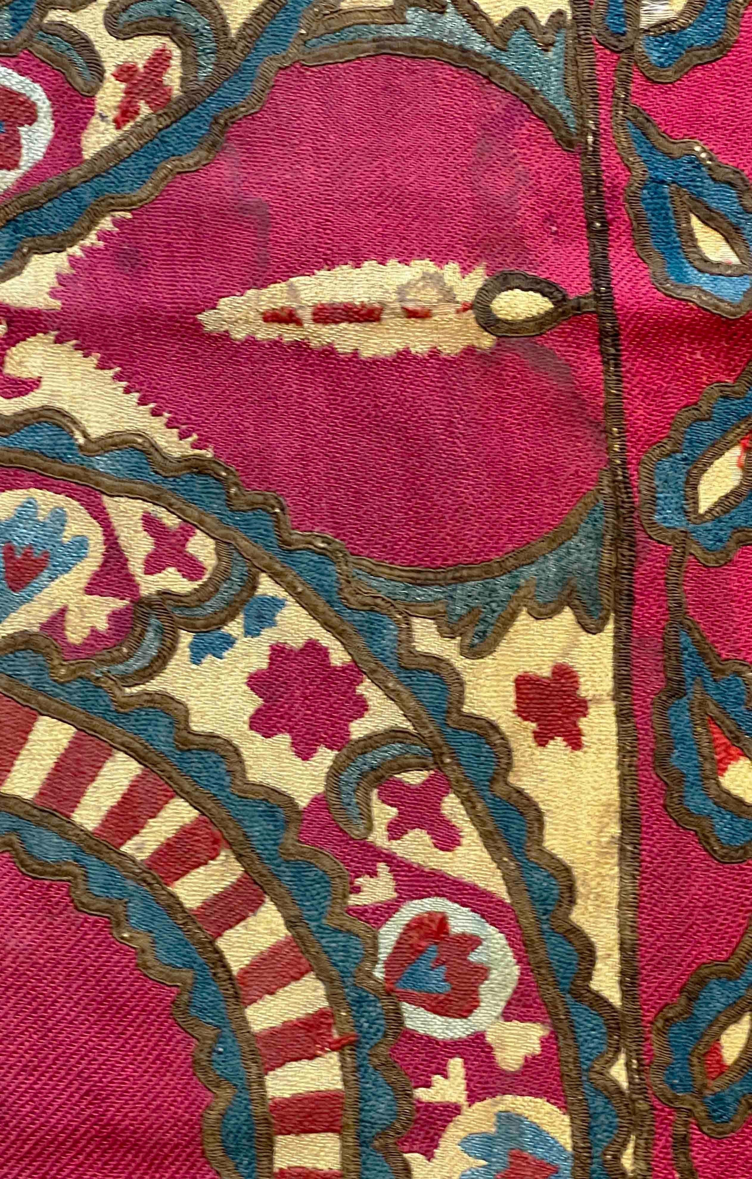  19th Century Textile Uzbekistan 'Tashkent' - N° 719 For Sale 2