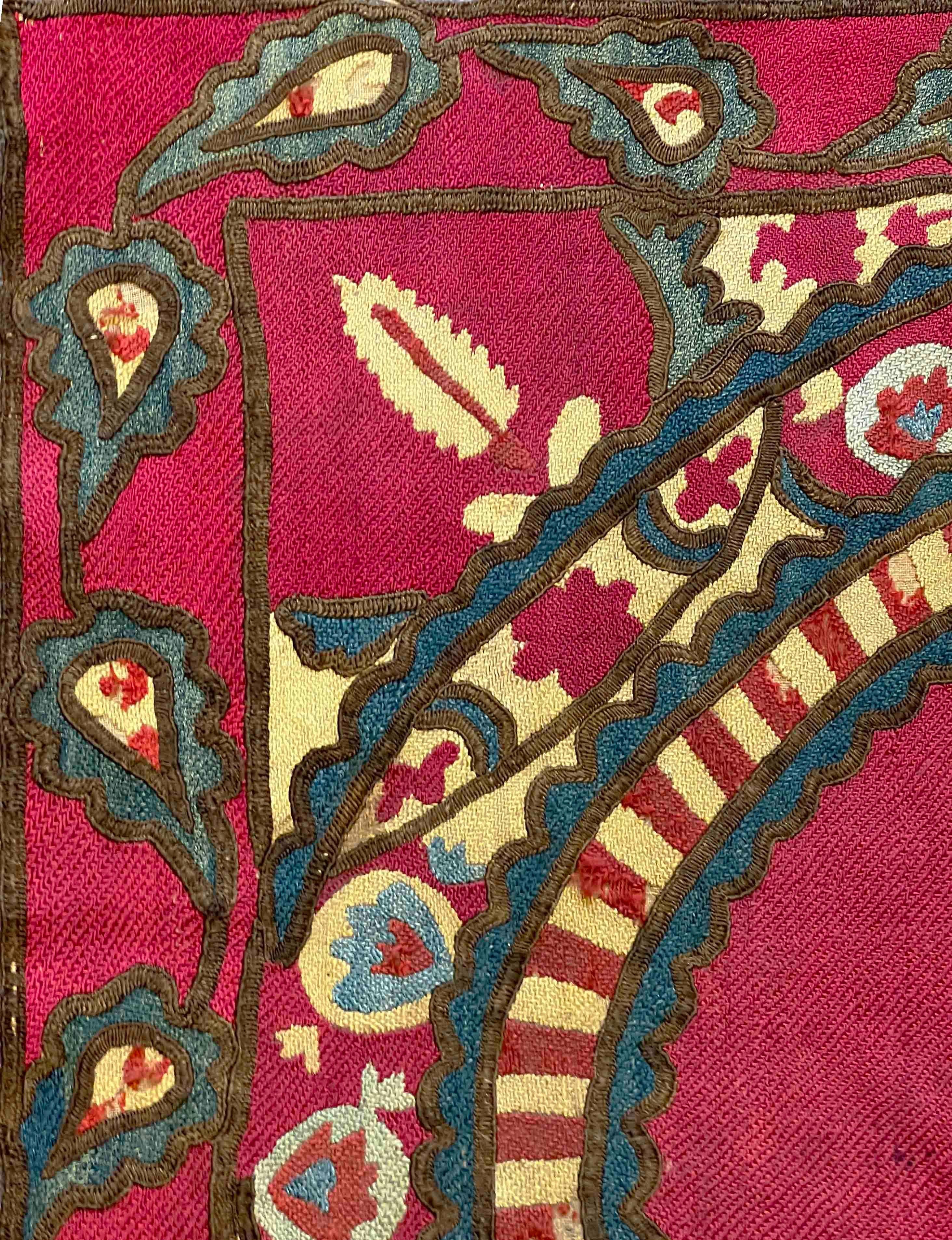  19th Century Textile Uzbekistan 'Tashkent' - N° 719 For Sale 3