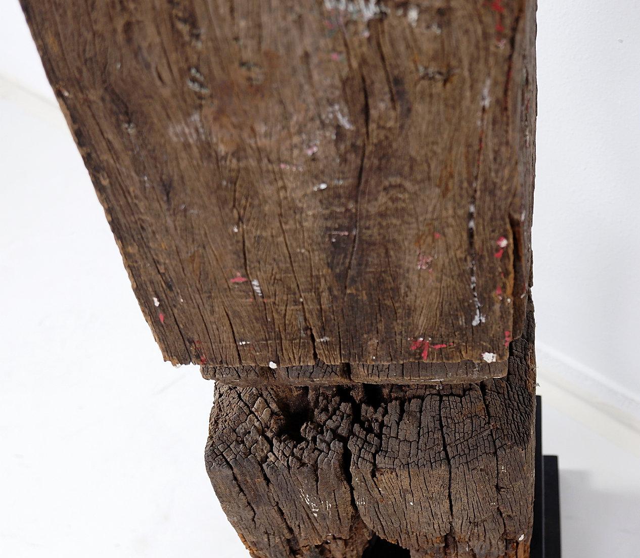19th Century Thai Carved Wooden Stupa For Sale 6
