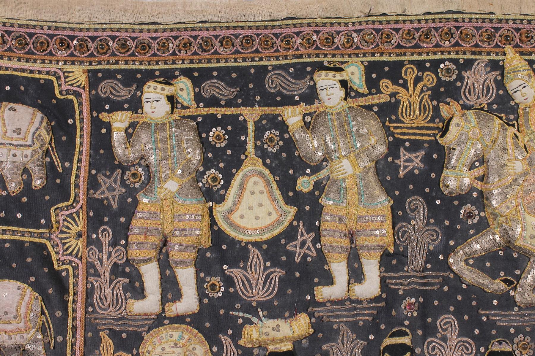 19th Century Thai Embroidery 1