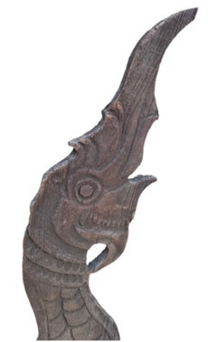 19th Century Thai Naga Temple Finial