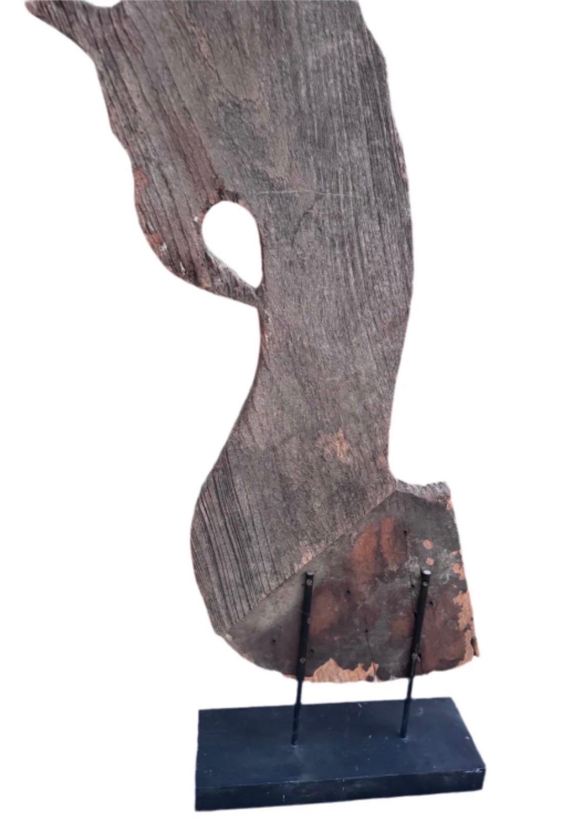 Chinoiseries Épi de faîtage de temple Naga thaïlandais du XIXe siècle en vente