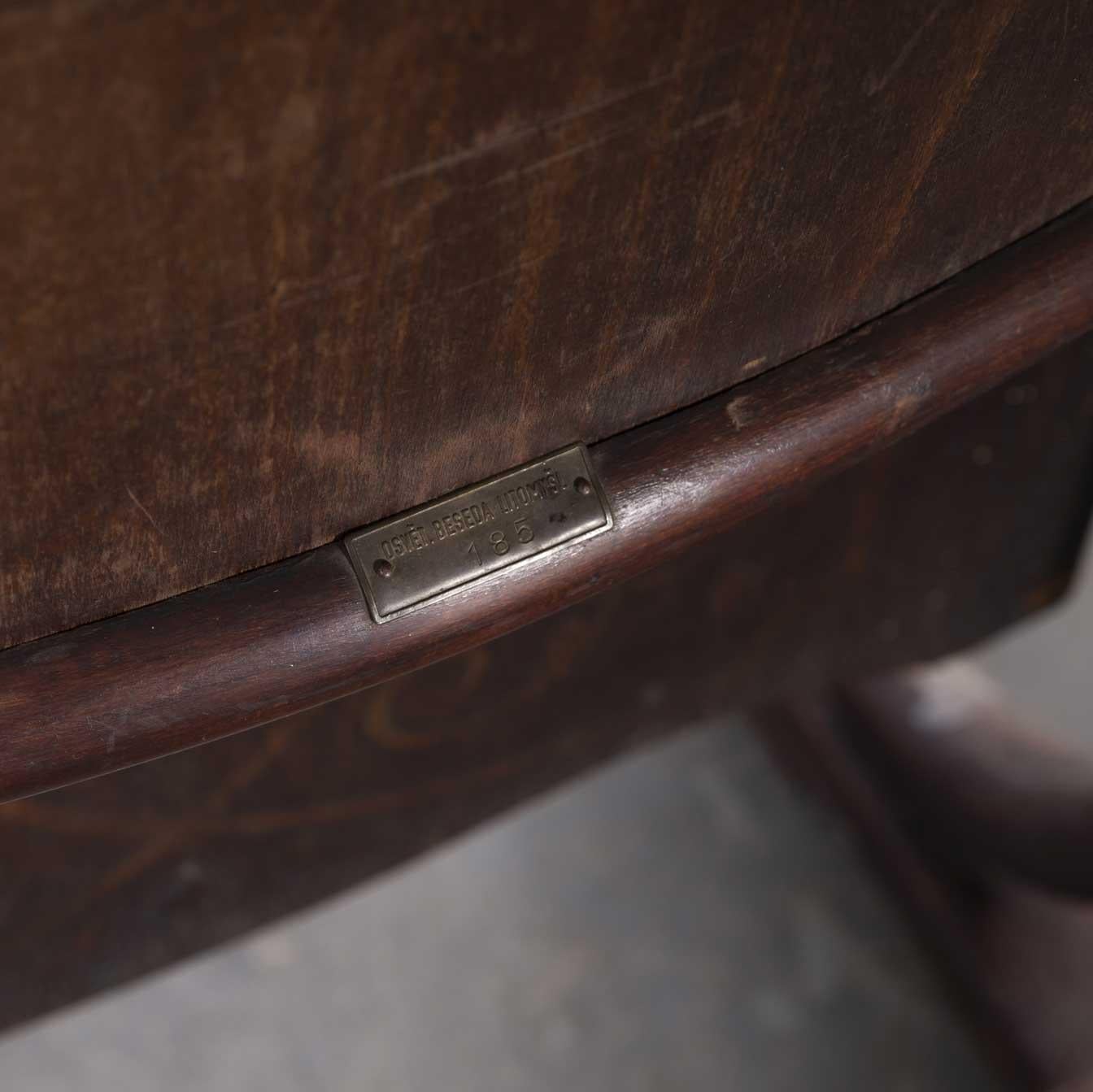 19th Century Thonet Original Theatre Seats '1717.1' 3