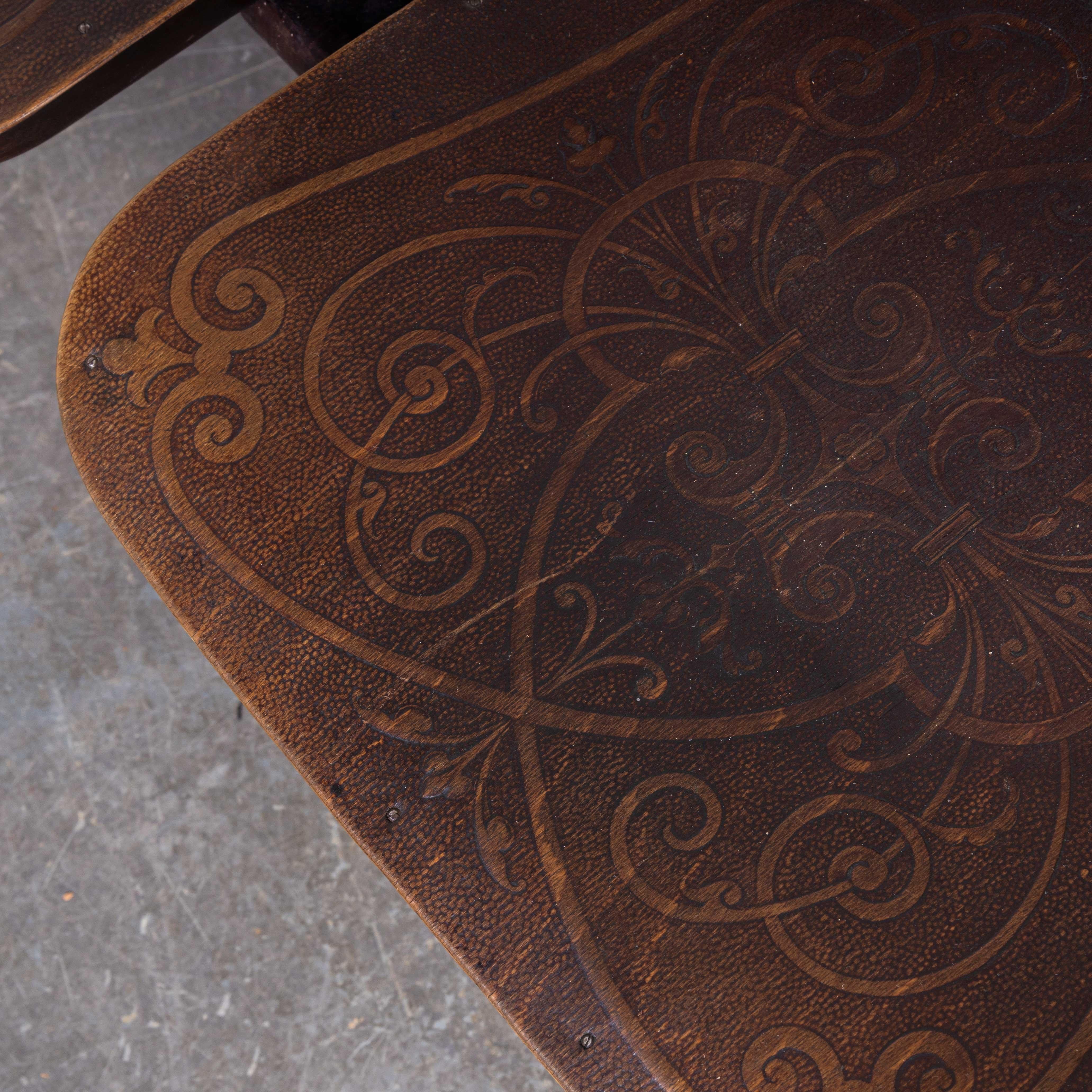 19th Century Thonet Original Theatre Seats '1717.3' 1
