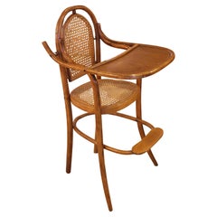 Antique 19th Century Thonet Type Bentwood High Chair