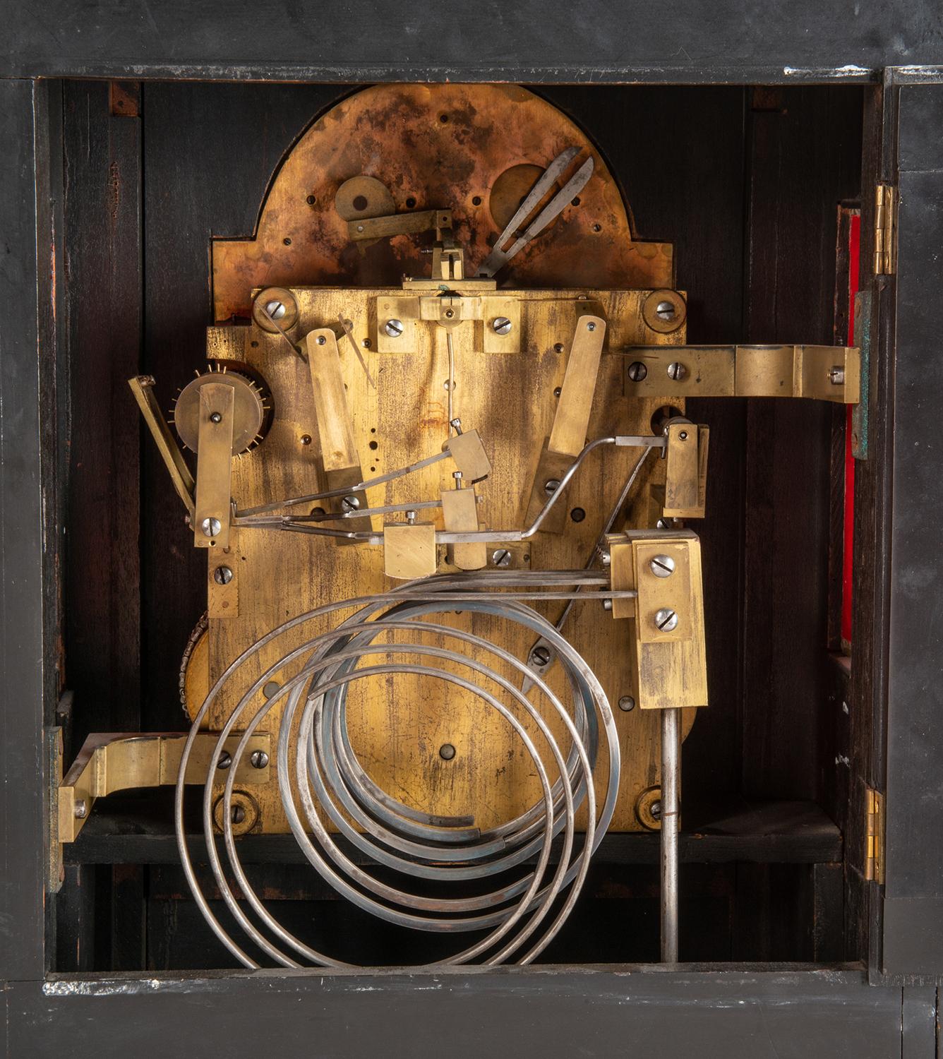 19th Century Three Train, Musical Bracket Clock., S.Smith+ Son, Strand, London 8