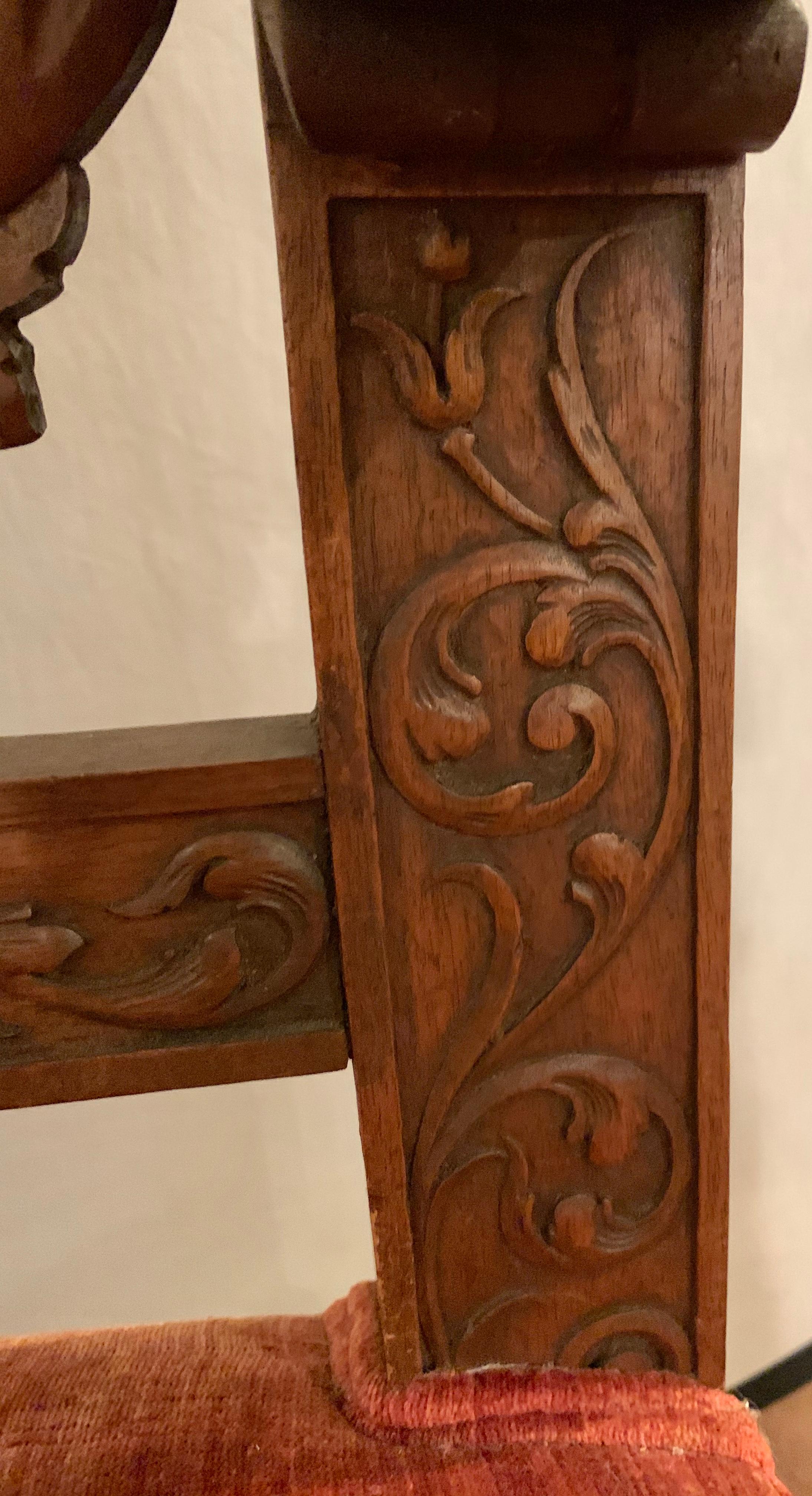 19th Century Throne Chair Manner or Herter Brothers 7