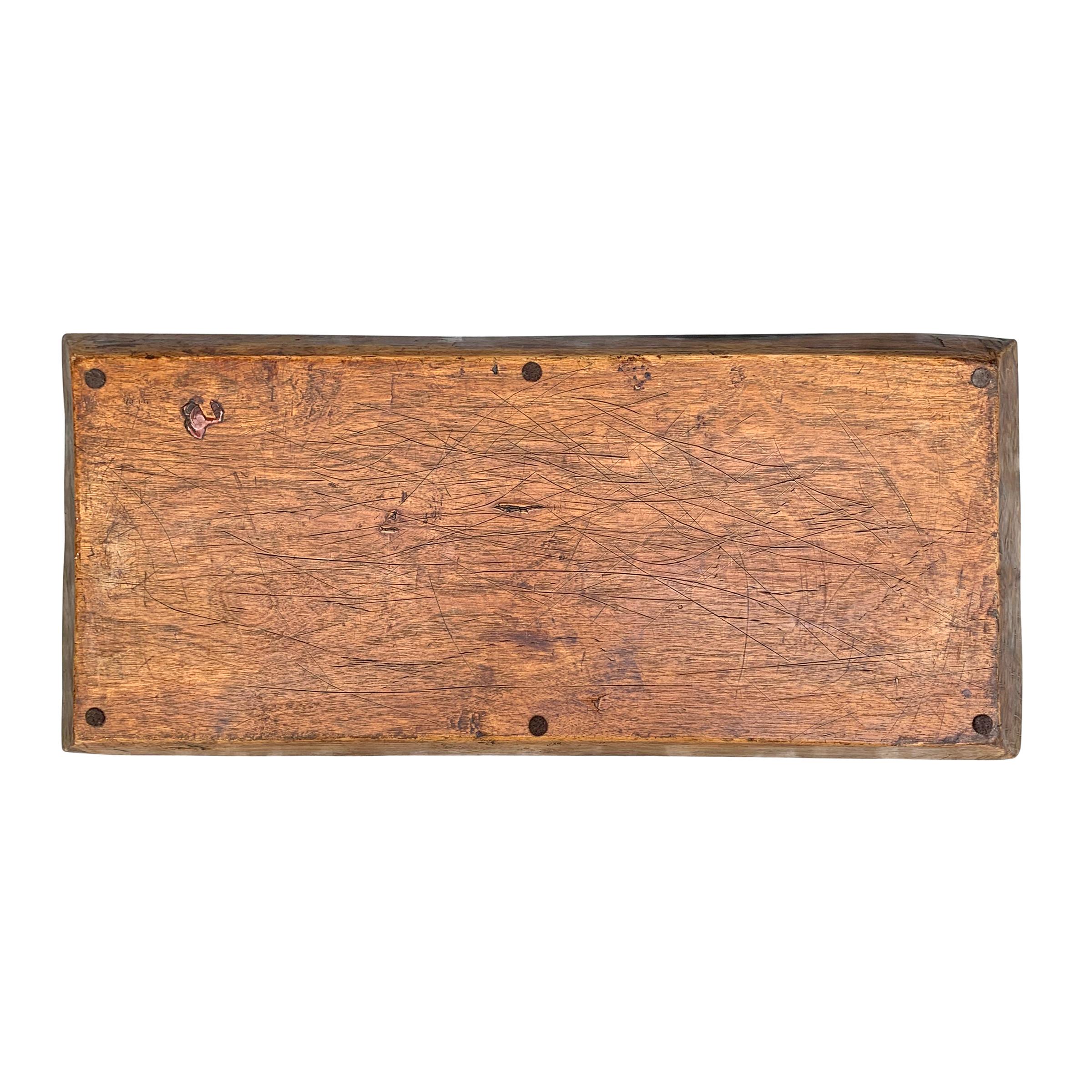 19th Century Tibetan Wood Tray For Sale 4