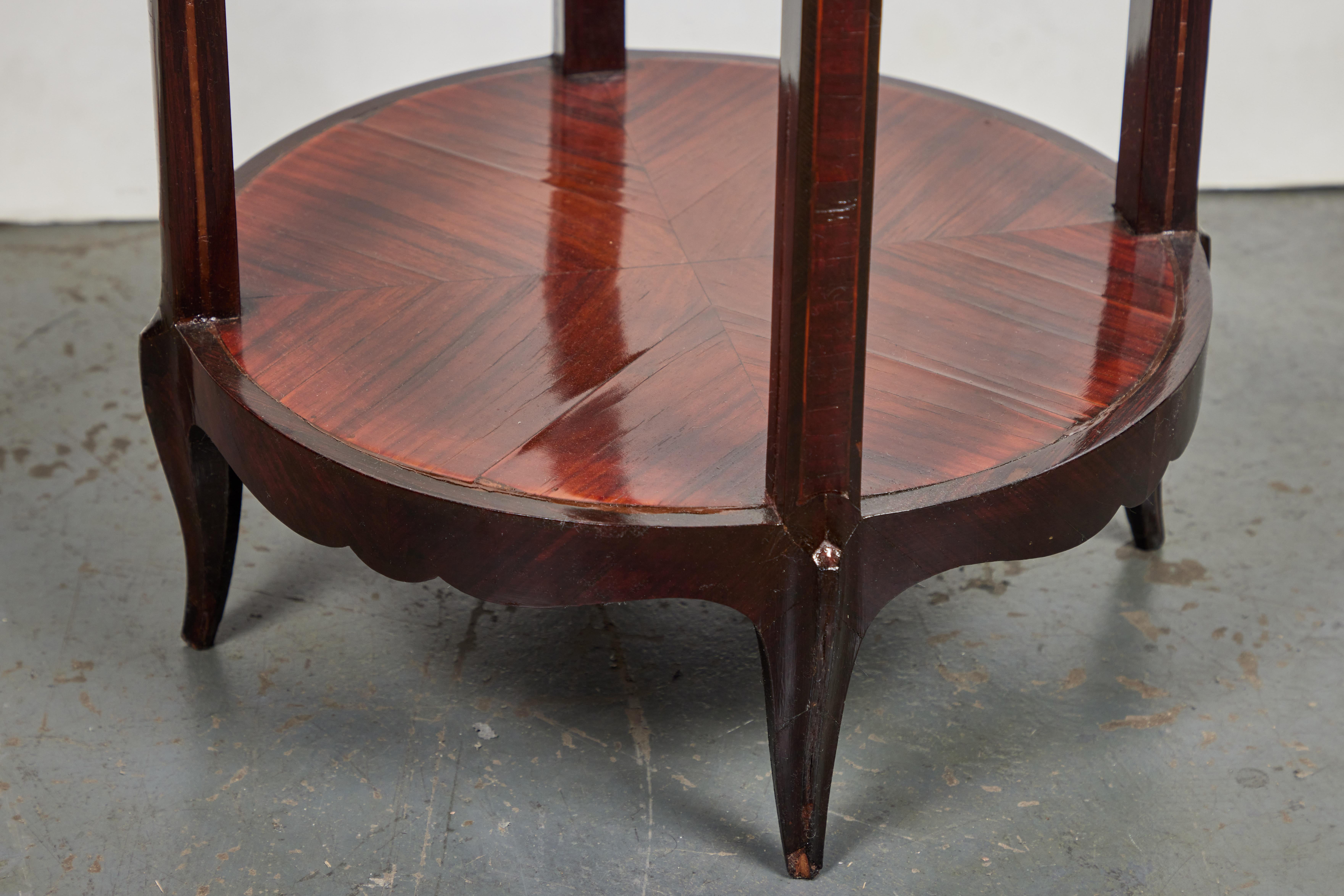 Bronze 19th Century, Tiered Drinks Tables