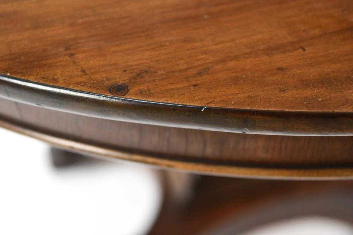 English 19th Century Tilt Top Rosewood Centre Table