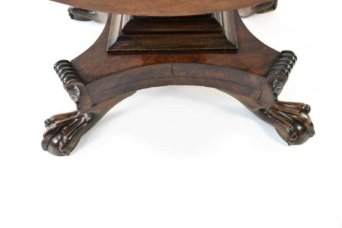 19th Century Tilt Top Rosewood Centre Table 2