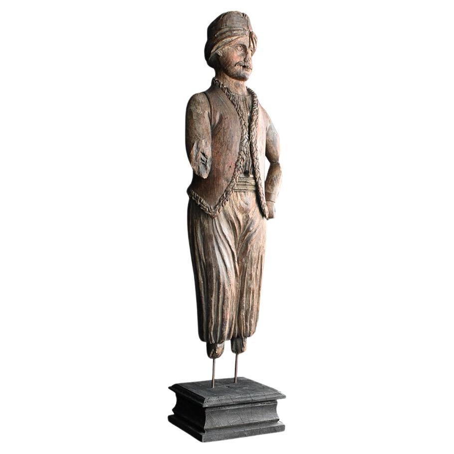 Figurine publicitaire pour le tabac du 19e siècle