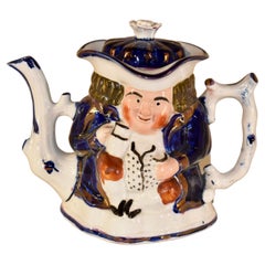 Antique 19th Century Toby Tea Pot