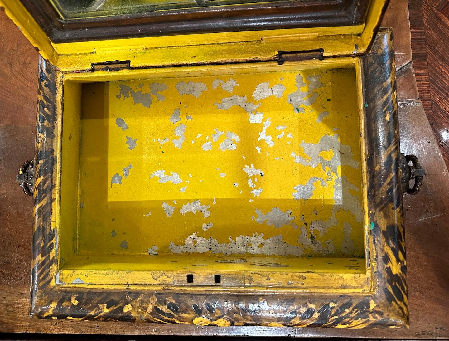 19th Century Tole Box For Sale 1