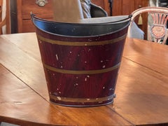 19th Century Tole Bucket