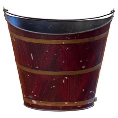 19th Century Tole Bucket