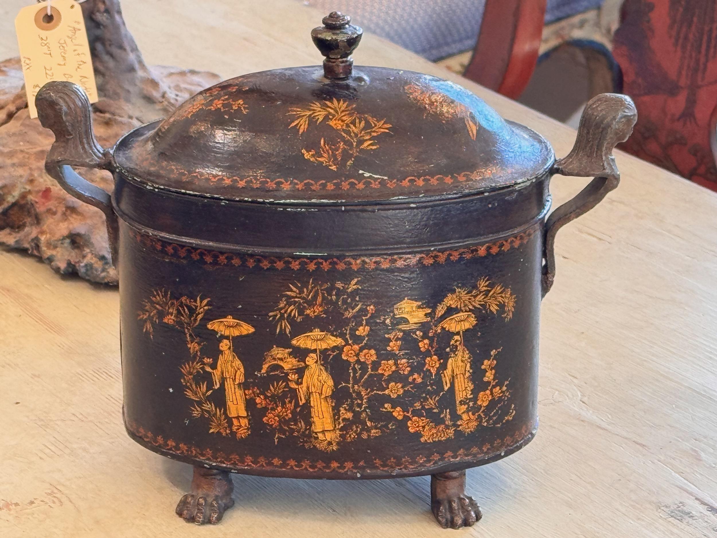 19th Century Tole Egg Coddler 3