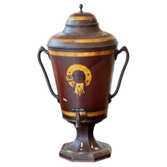 19th Century Tole Water Urn