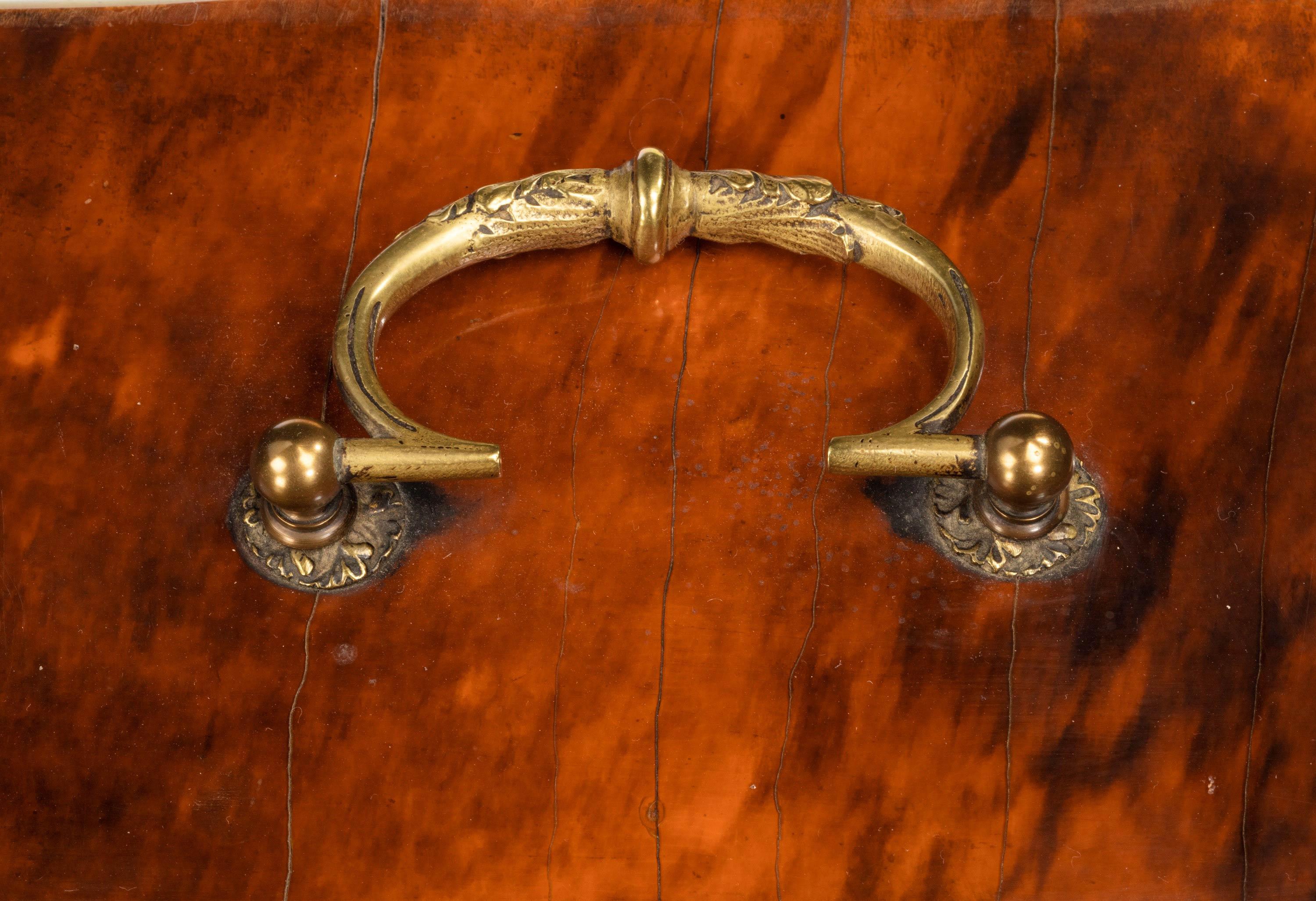 19th Century Tortoiseshell and Gilt Bronze Casket 1