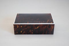 19th Century Tortoiseshell and Ivory Inlaid Decorative Box