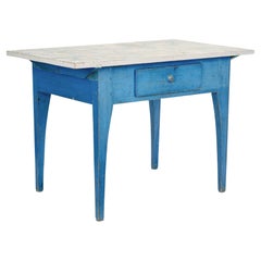 19th century traditional hand painted Swedish side table