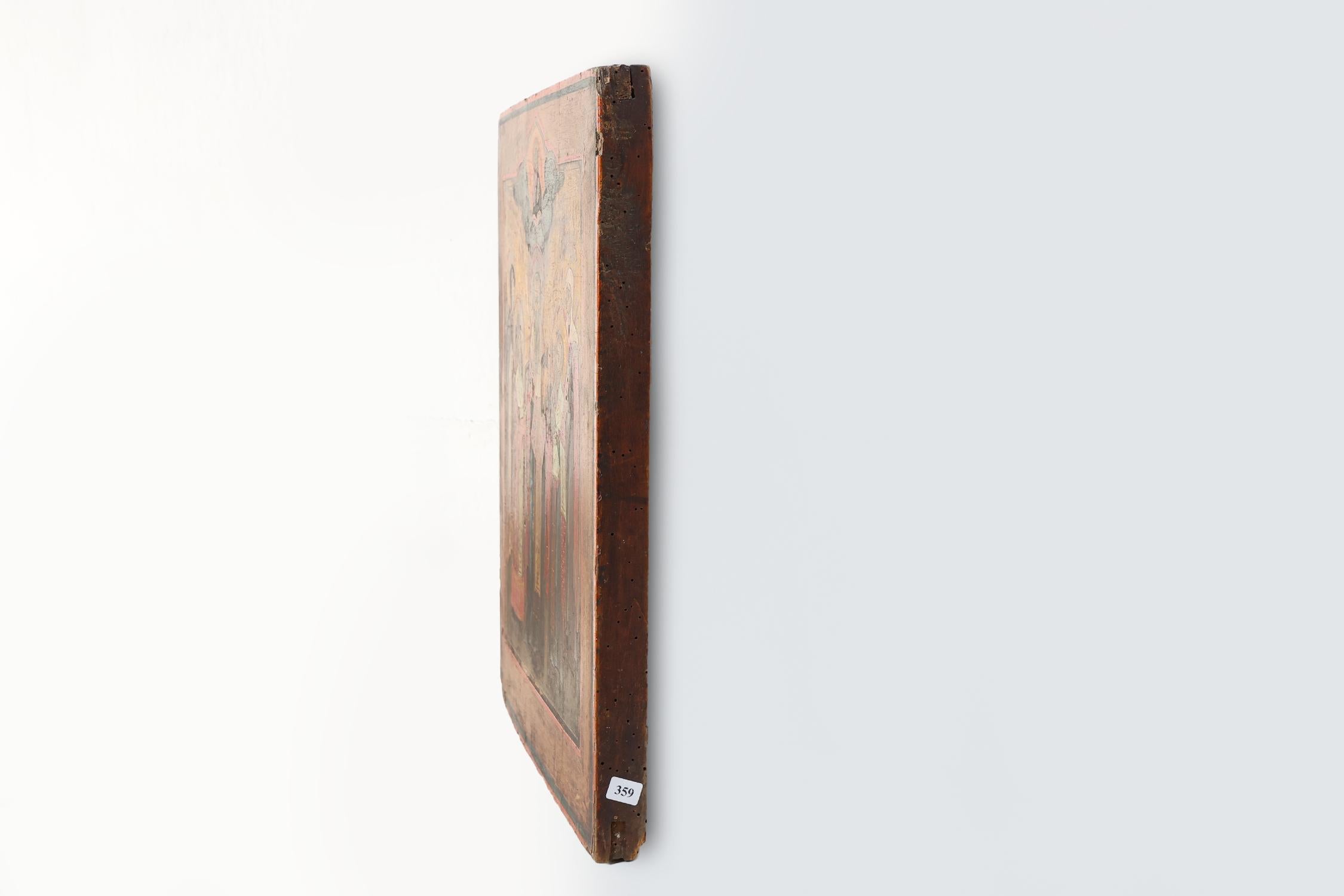 19th Century traditional Russian Religious Icon 3