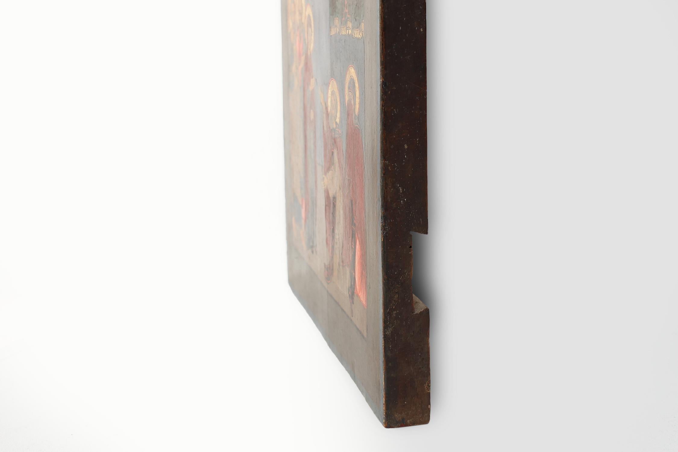 19th Century traditional Russian Religious Icon For Sale 3