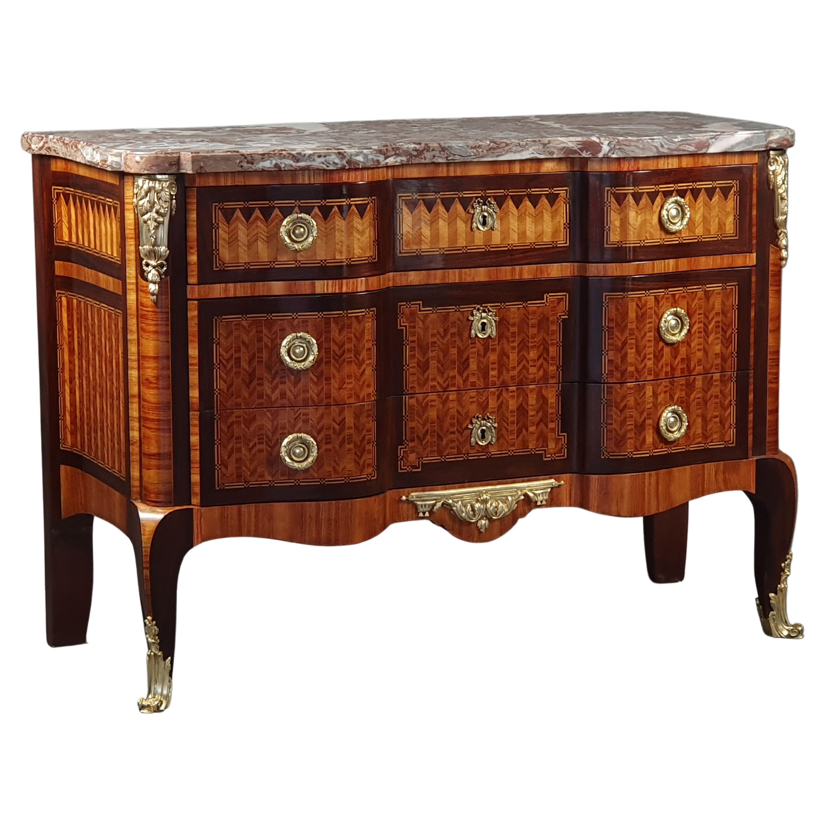 19th Century Transition Style Commode