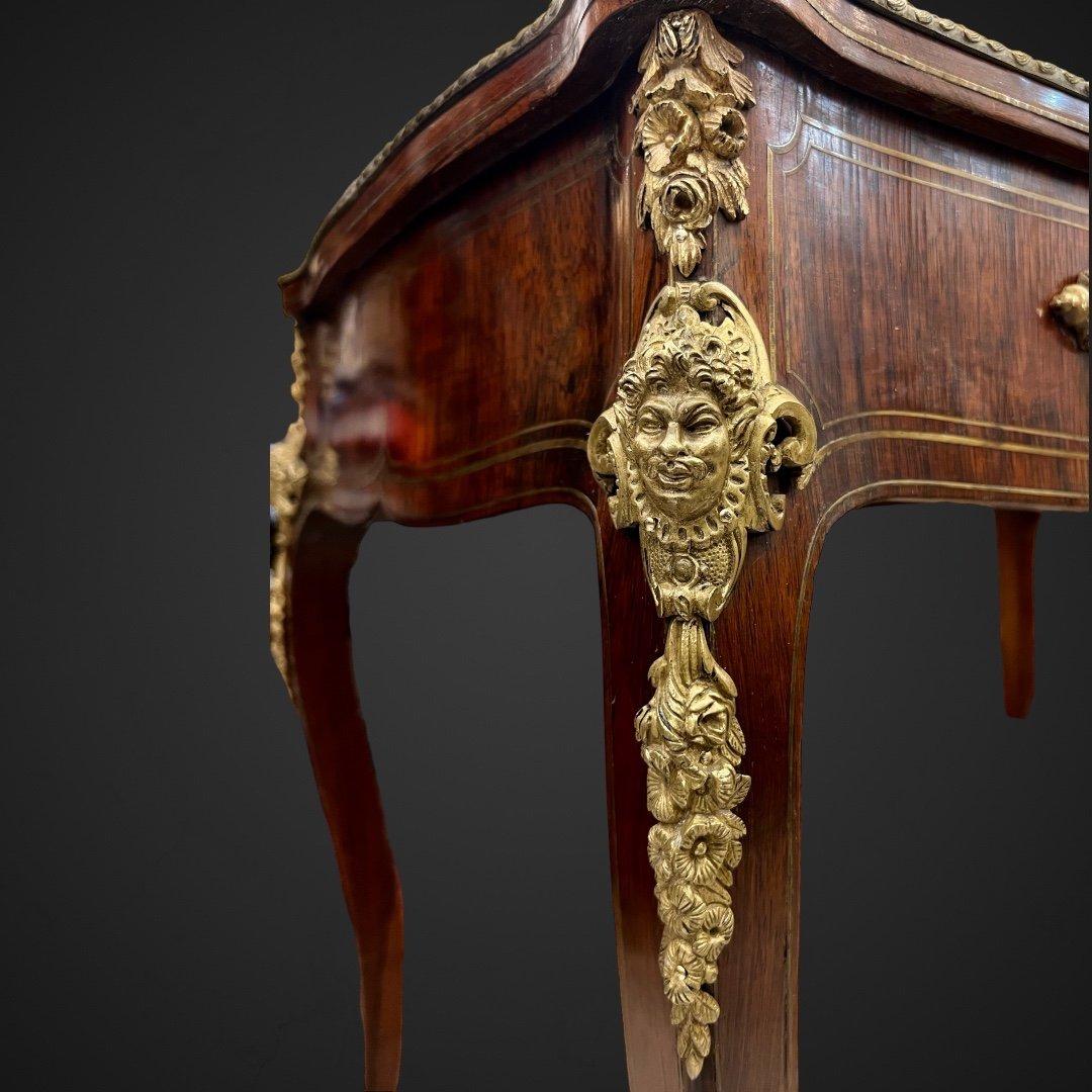 19th Century Transition-Style Writing Desk from the Napoleon III Period For Sale 3
