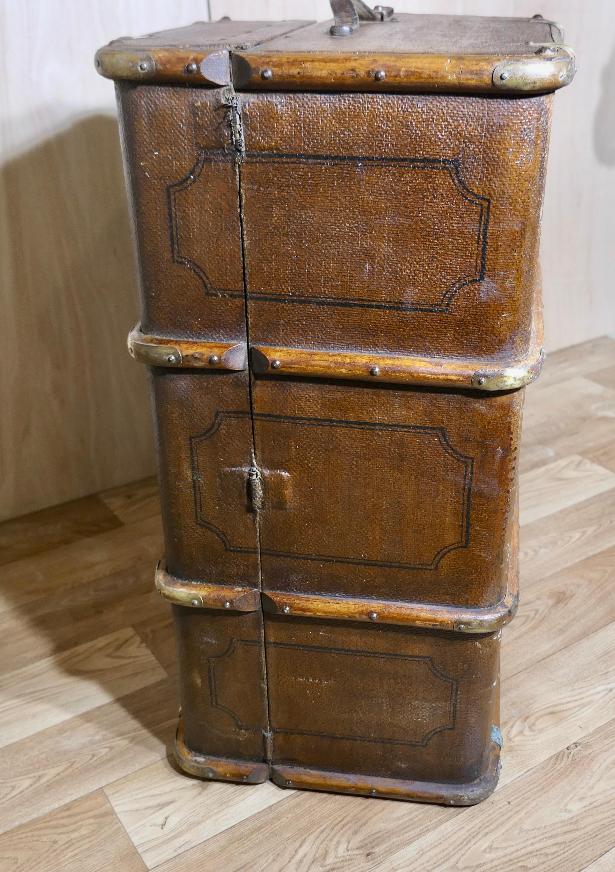 19th Century  Travel Chest or Steamer Trunk 1