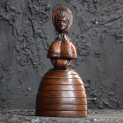 19th Century Treen Folk Art Money Box