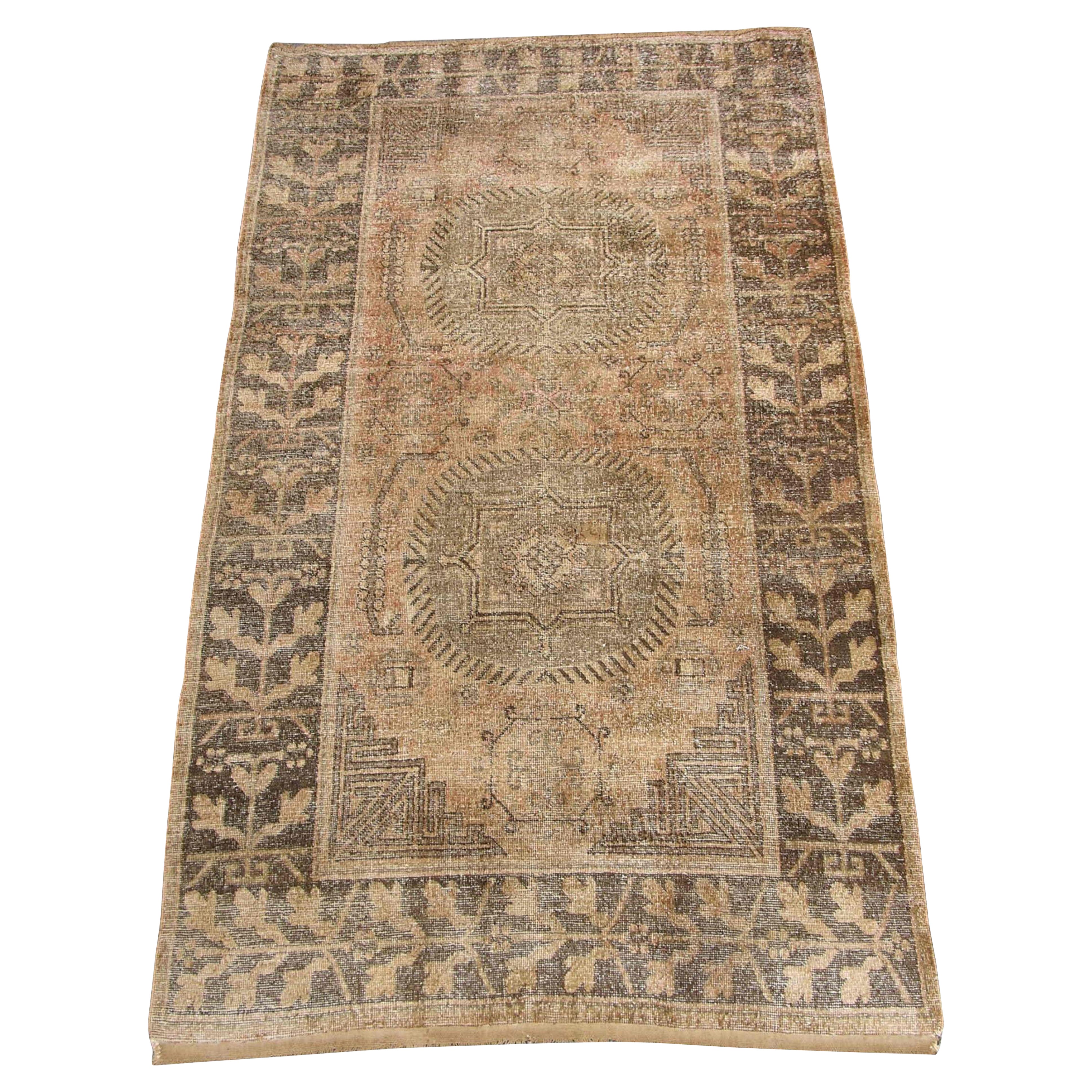 Tapis tribal Khotan Samarkand du XIXe siècle