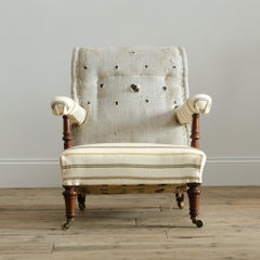 Fauteuil ouvert du 19ème siècle Trollope & Sons