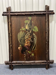 19th Century Trompe l'Oeil Rabbit and Pheasant Oil Paintings, Framed, a Pair