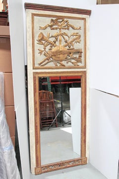 19th Century Trumeau Mirror