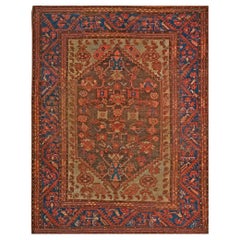 Türkischer Anatolischer Kula-Teppich aus dem 19. Jahrhundert ( 4'6'' x 5'6'' - 137 x 168)