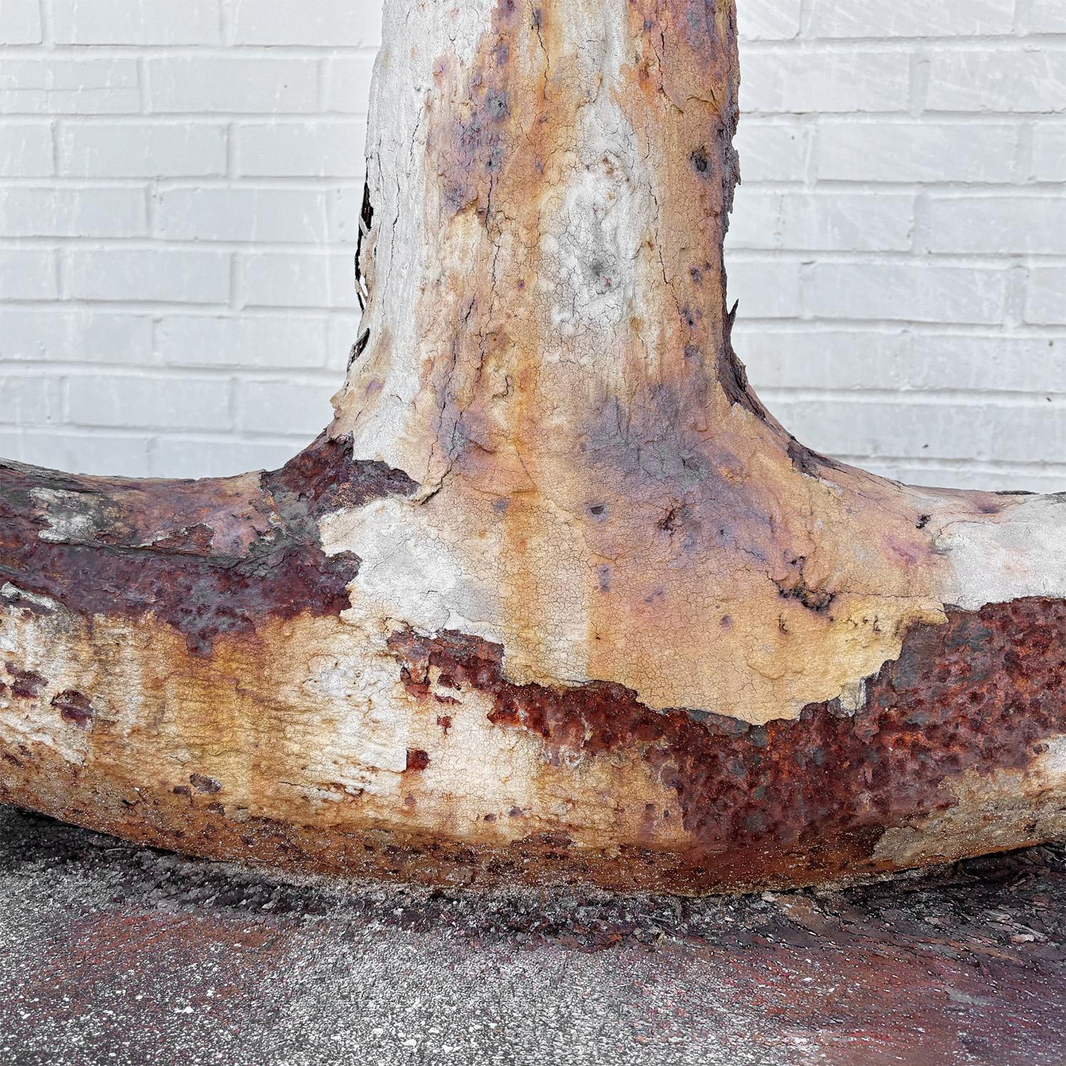 19th Century Turkish Antique Massive Metal Anchor For Sale 4